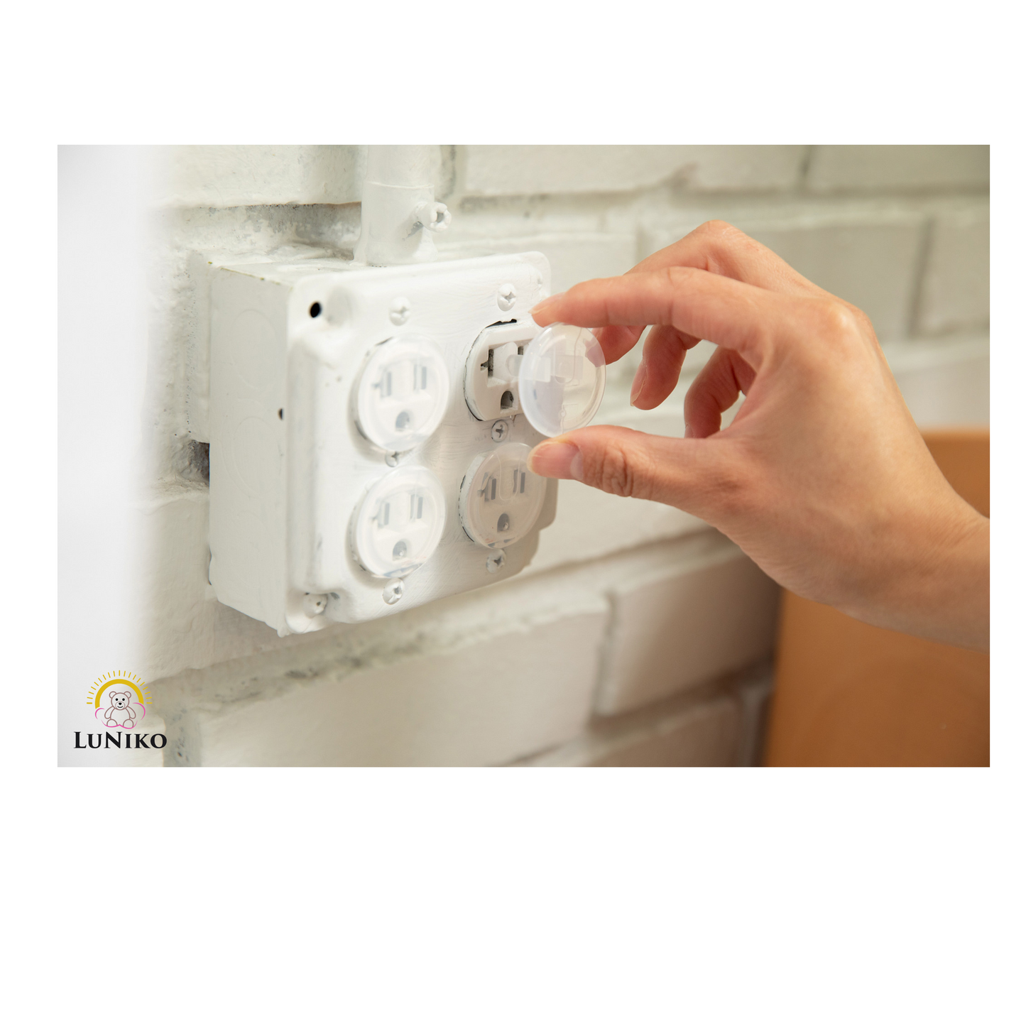 LuNiko Home Protection Kit – 30-Piece Baby Safety Set | Cabinet Locks, Edge Bumpers & Outlet Covers