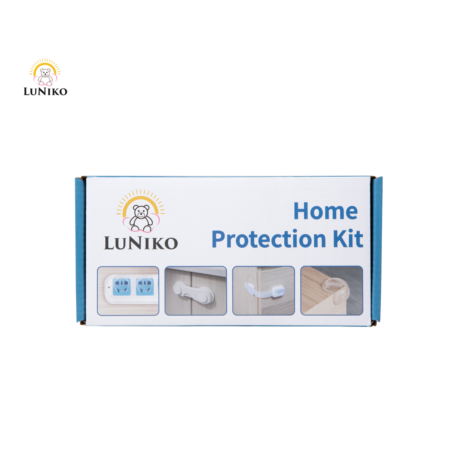 LuNiko Home Safety Combo – 48-Pieces Baby proofing Set | Total Home Protection for Crawling & First Steps
