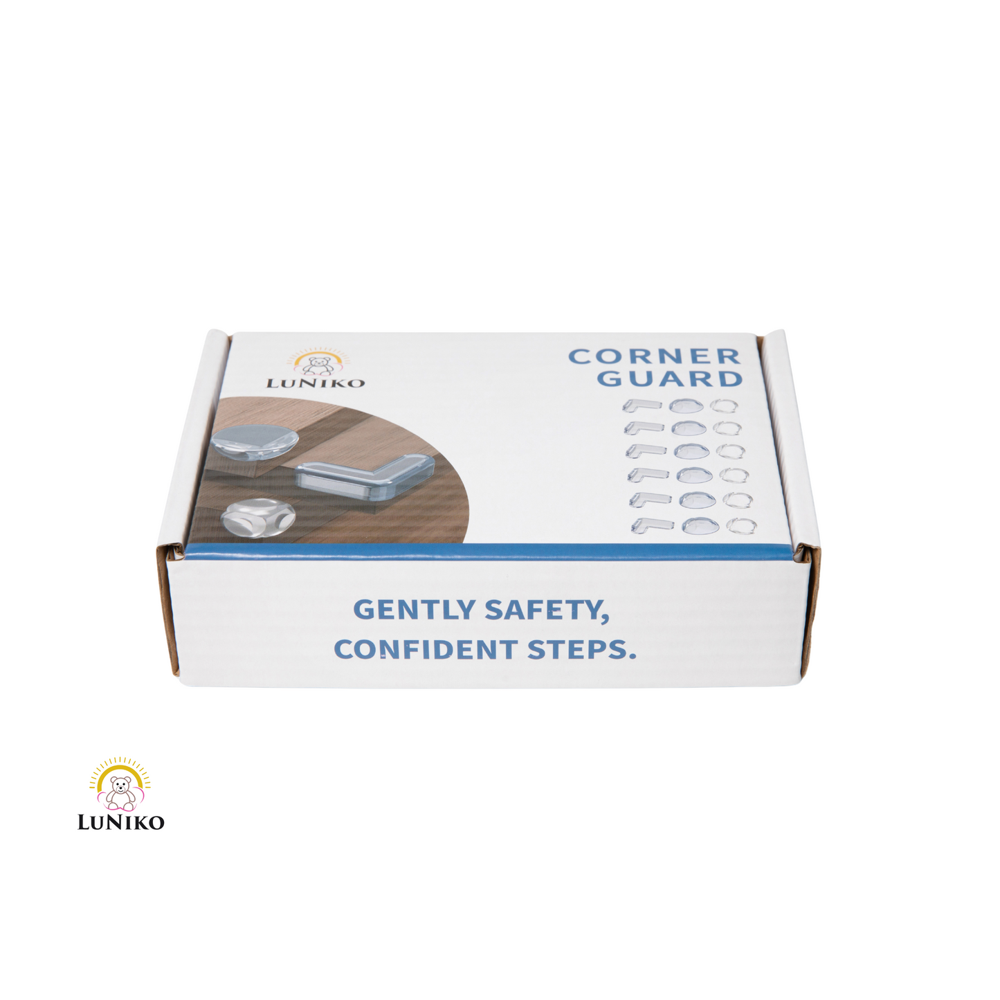 LuNiko Corner Guard Duo Pack – 36-Piece Baby proofing Edge & Corner Set | Safety & Protection for Your Home