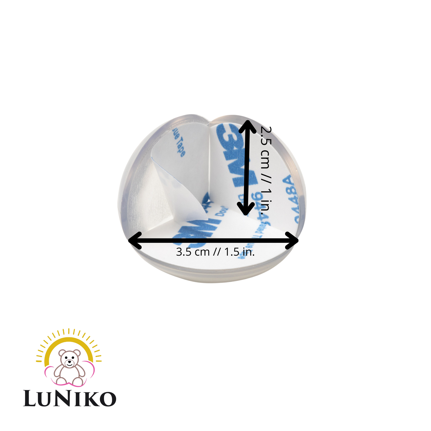 LuNiko Home Protection Kit – 30-Piece Baby Safety Set | Cabinet Locks, Edge Bumpers & Outlet Covers