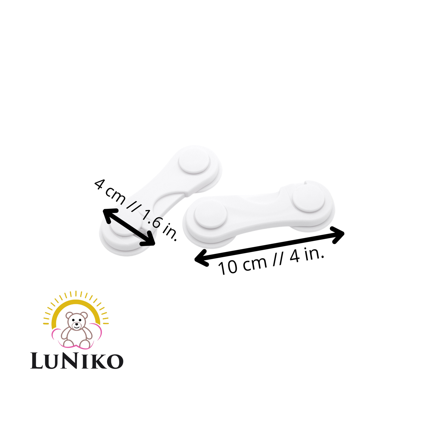 LuNiko Home Protection Kit – 30-Piece Baby Safety Set | Cabinet Locks, Edge Bumpers & Outlet Covers