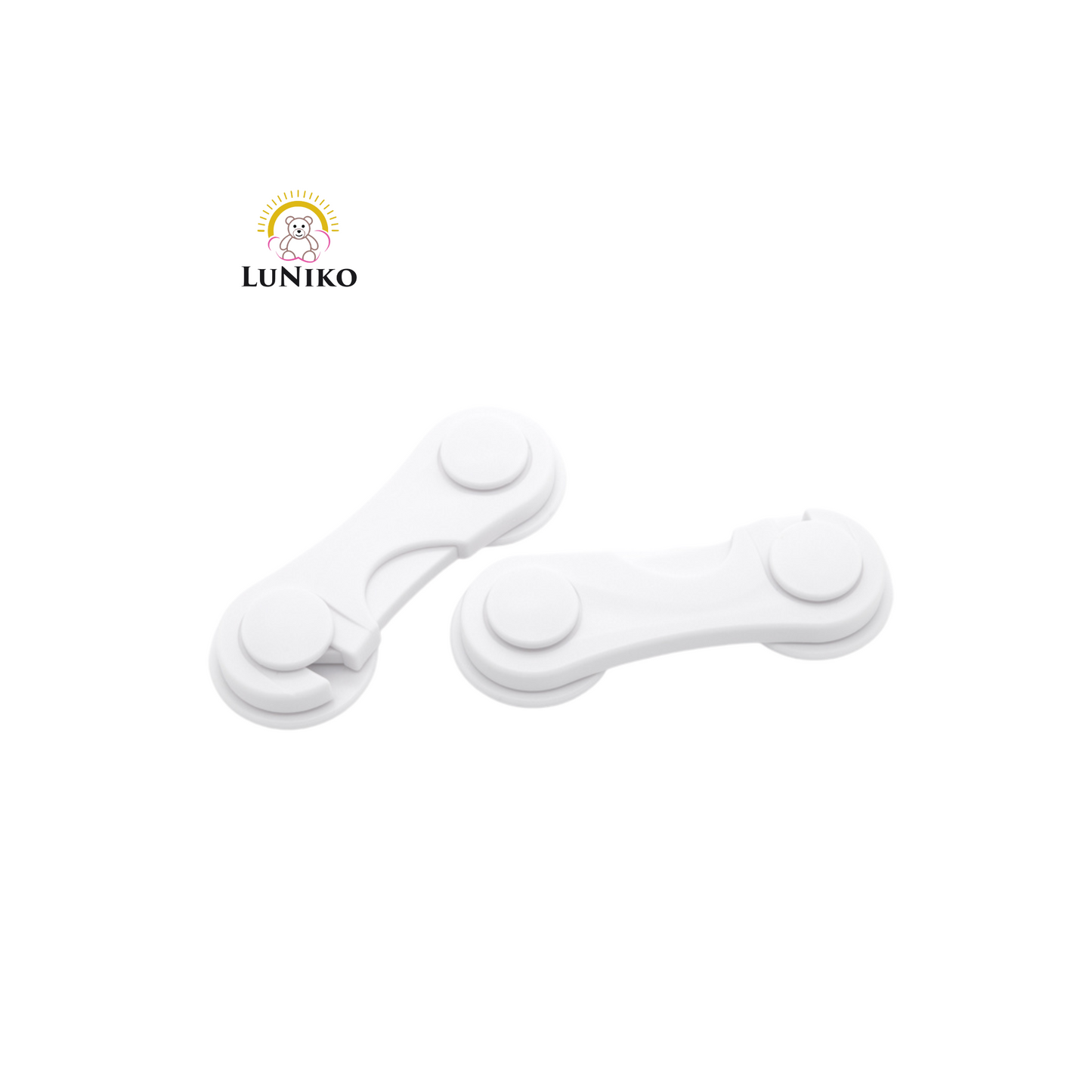 LuNiko Home Protection Kit – 30-Piece Baby Safety Set | Cabinet Locks, Edge Bumpers & Outlet Covers