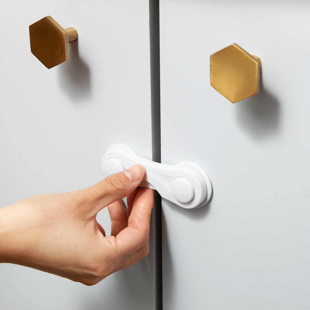 LuNiko Home Protection Kit – 30-Piece Baby Safety Set | Cabinet Locks, Edge Bumpers & Outlet Covers