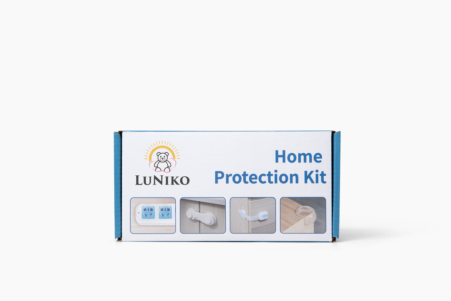 LuNiko Home Protection Kit – 30-Piece Baby Safety Set | Cabinet Locks, Edge Bumpers & Outlet Covers