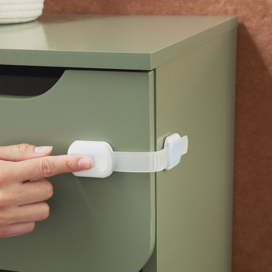 LuNiko Home Protection Kit – 30-Piece Baby Safety Set | Cabinet Locks, Edge Bumpers & Outlet Covers